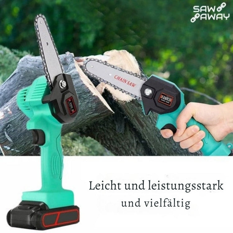 GartenSchnitt Pro – Die handliche Akku-Kettensäge für müheloses Schneiden