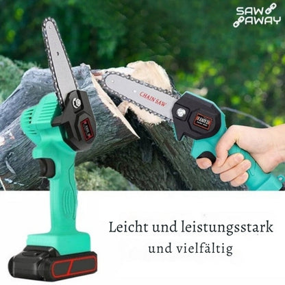 GartenSchnitt Pro – Die handliche Akku-Kettensäge für müheloses Schneiden